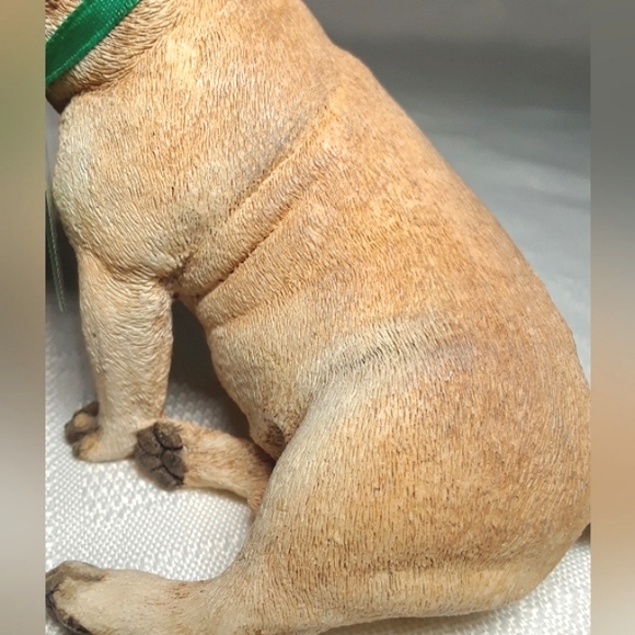 COPY - Vintage Country Artists Best in Show Fawn Pug Dog Sculpture Collectible … - Picture 10 of 16